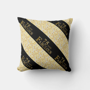 75th Birthday  Cushion