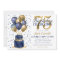 75th Birthday Navy Blue Balloon Cake