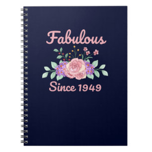 75th Birthday Notebook