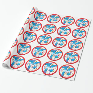 75th Birthday Wrapping Paper