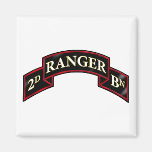 75th Ranger 2nd Battalion Magnet