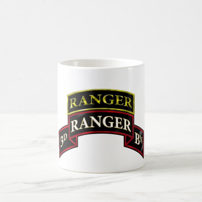 75th Ranger 3rd Battalion w/Tab Coffee Mug (Center)