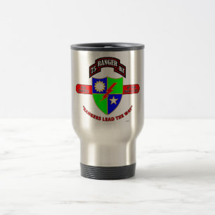 75TH RANGER BATTALION "ARMY RANGERS" TRAVEL MUG