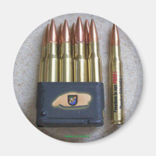 75th ranger patch veteran ww2 magnet garand m1