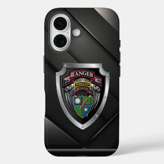 75th Ranger Regiment 2nd Battalion  Case-Mate iPhone Case (Back)