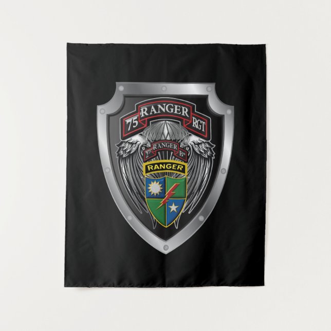 75th Ranger Regiment 2nd Battalion  Tapestry (Front)