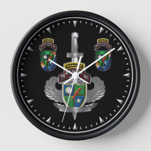 75th Ranger Regiment Afghanistan Veteran Clock
