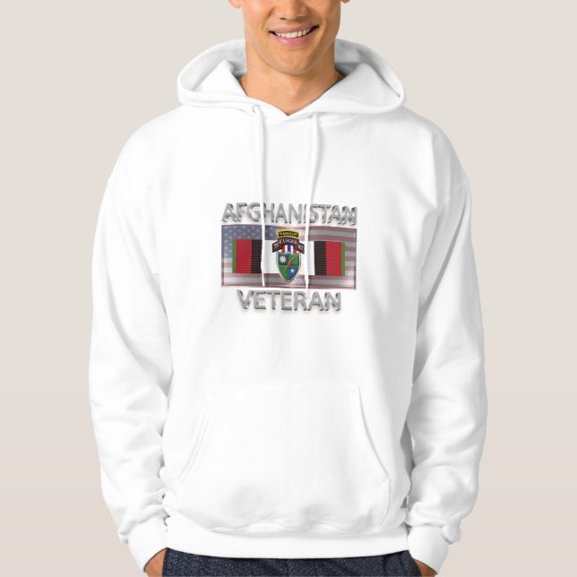 75th Ranger Regiment "Afghanistan Veteran" Hoodie (Front)