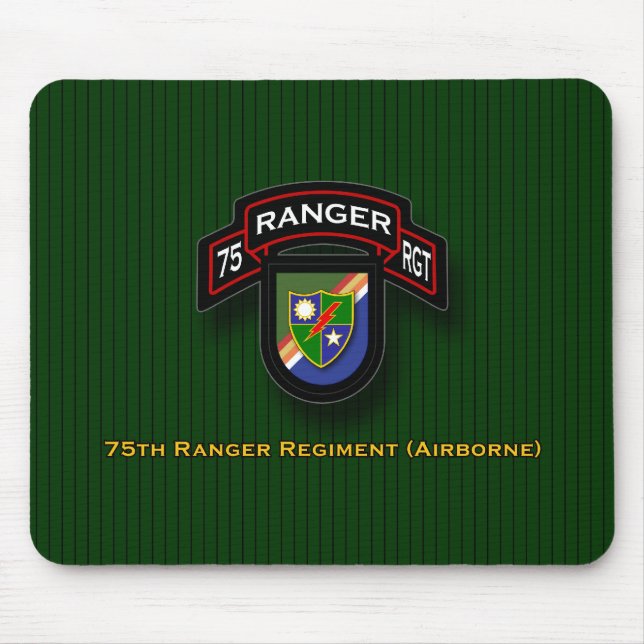 75th Ranger Regiment - Airborne Mouse Pad (Front)