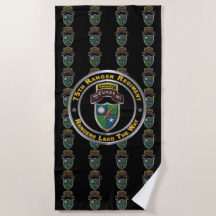 75th Ranger Regiment Beach Towel