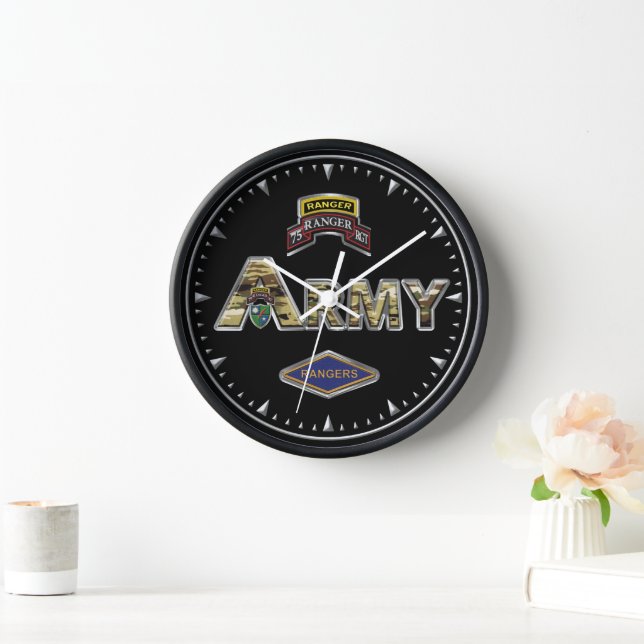 75th Ranger Regiment  Clock (Home)