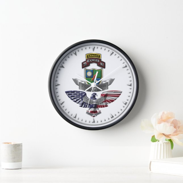 75th Ranger Regiment  Clock (Home)