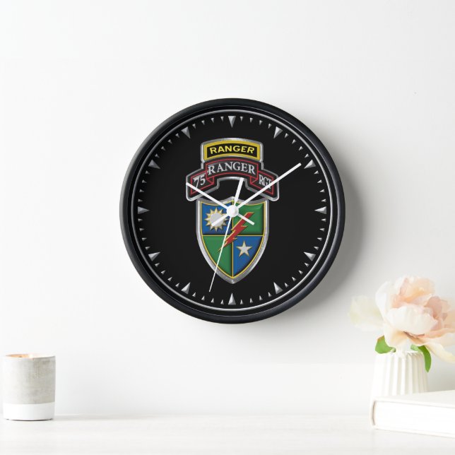 75th Ranger Regiment  Clock (Home)
