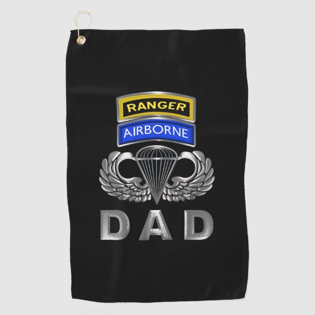 75th Ranger Regiment DAD Golf Towel (Front)