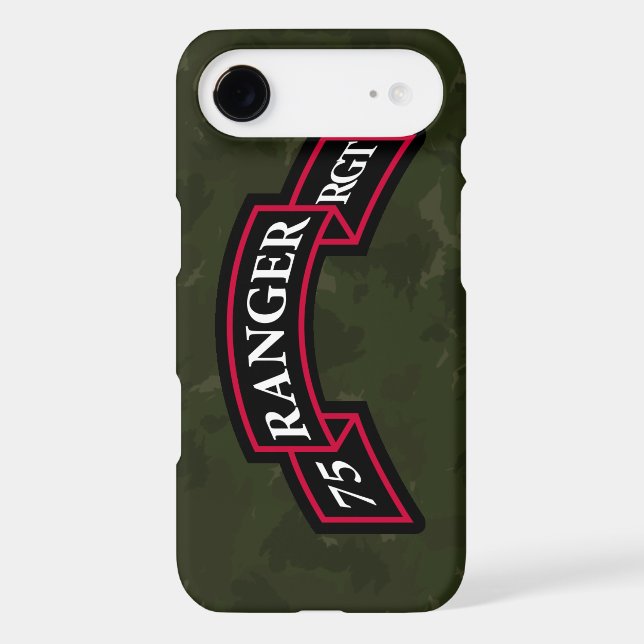 75th Ranger Regiment "Dark Green Camo" Case-Mate iPhone Case (Back)