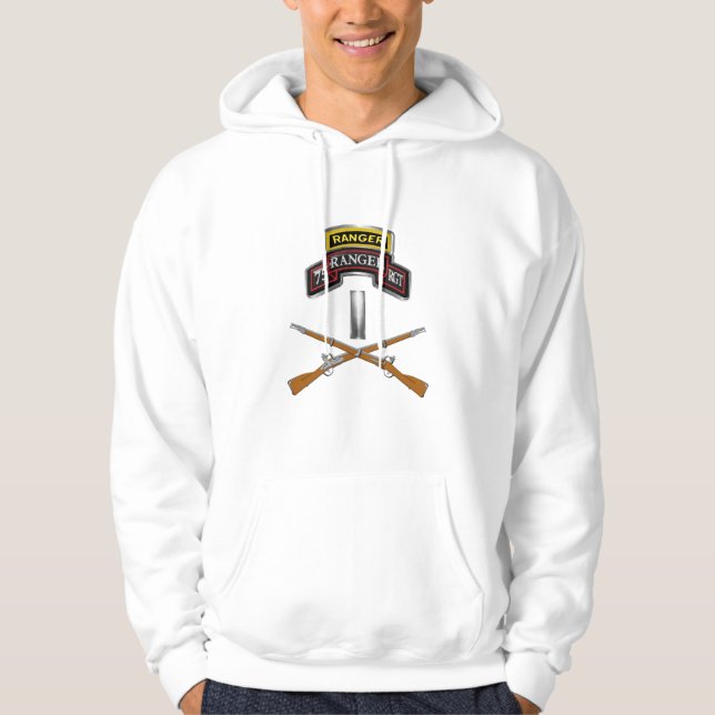 75th Ranger Regiment "First Lieutenant" Hoodie (Front)