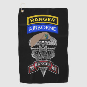 75th Ranger Regiment  Golf Towel