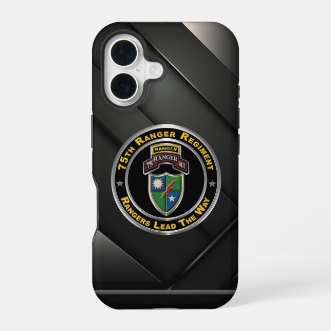 75th Ranger Regiment  iPhone 16 Case (Back)
