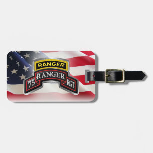 75th Ranger Regiment Luggage Tag