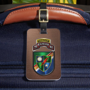 75th Ranger Regiment  Luggage Tag