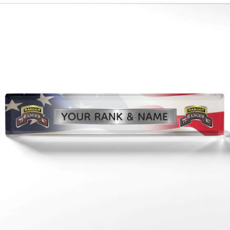 75th Ranger Regiment Nameplate