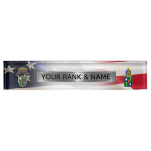 75th Ranger Regiment  Nameplate
