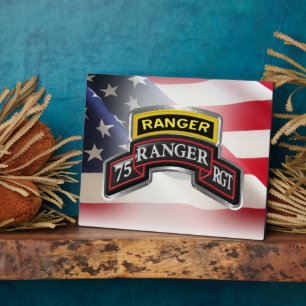 75th Ranger Regiment Plaque
