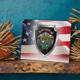 75th Ranger Regiment    Plaque
