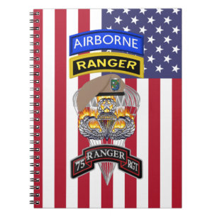 75th Ranger Regiment “Rangers Lead The Way" Notebook