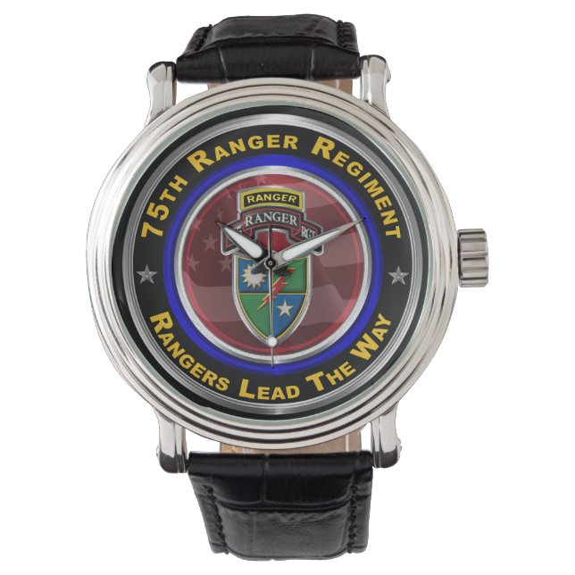 75th Ranger Regiment “Rangers Lead The Way” Watch (Front)