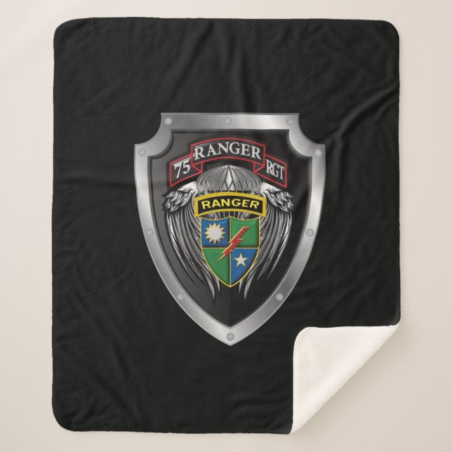 75th Ranger Regiment  Sherpa Blanket (Front)