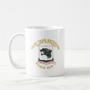 761st Tank Battalion - Black Panthers - WWII Coffee Mug