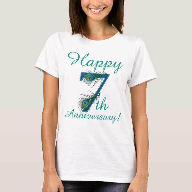 76 / 7th / 7th Anniversary / number 7 T-Shirt (Front)