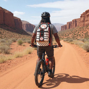 '76 Chequered Sling Bag