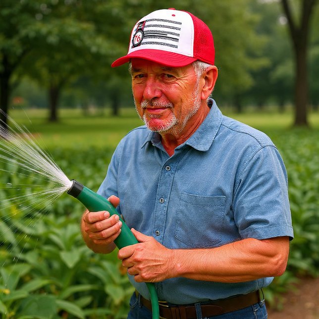 '76 Chequered Trucker Hat (Creator Uploaded)