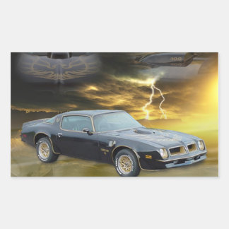 76 FireChicken Tribute Design Toolbox Rectangular Sticker