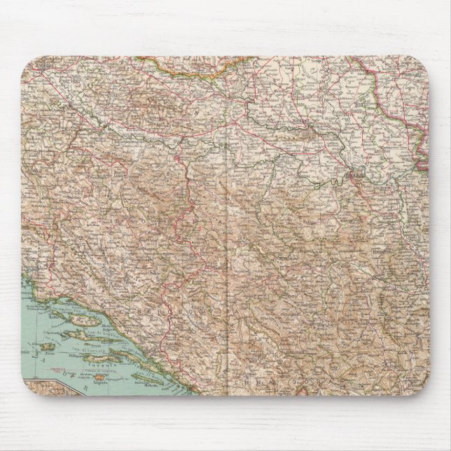 7778 Yugoslavia Mouse Pad (Front)