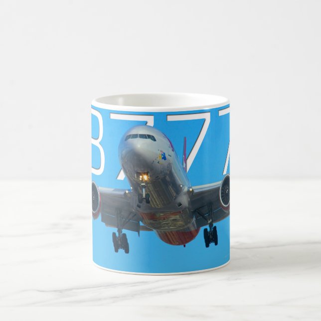 777 AIRLINER COFFEE MUG (Center)