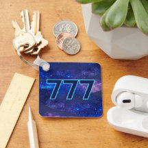 777 Angel Number Dark Blue Sparkle Manifestation