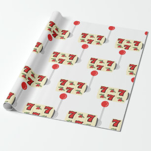 777 Jackpot Wrapping Paper