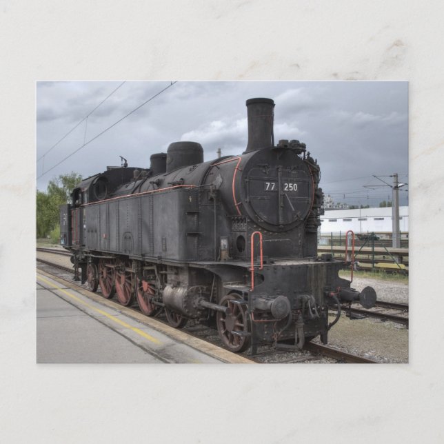77.250 ex ÖBB 77.244 Postcard (Front)