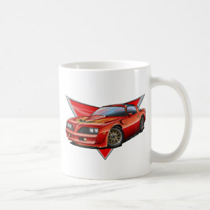 77-78 Red Firebird TA Coffee Mug