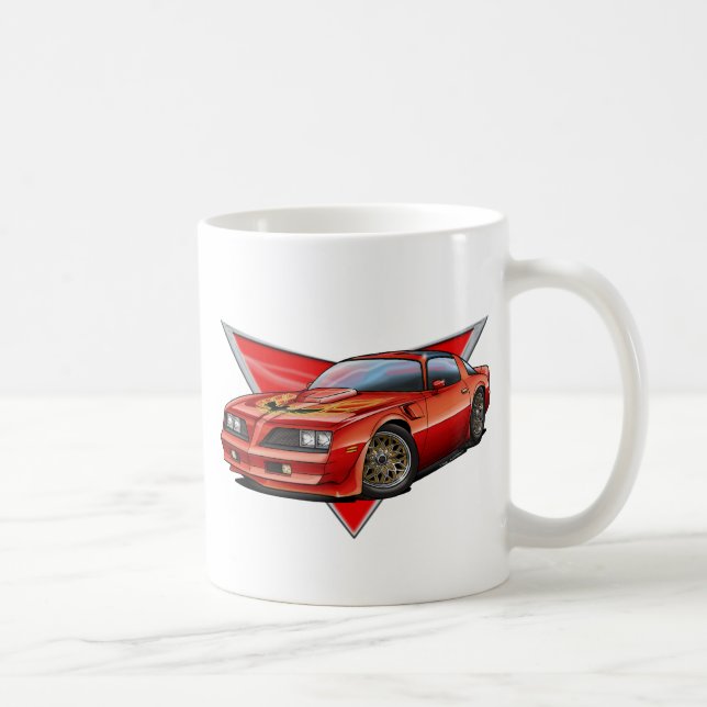 77-78 Red Firebird TA Coffee Mug (Right)