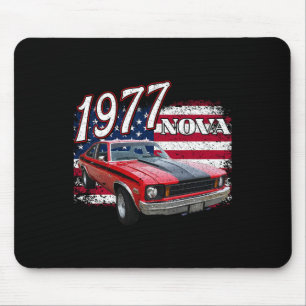 77 Nova 2 Ss 4th Of July American Mouse Pad