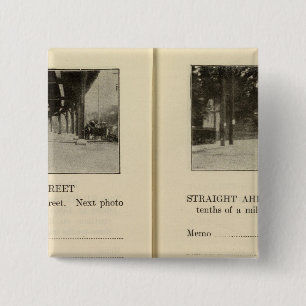 78689 Broadway & 230th St Dobbs Ferry 15 Cm Square Badge