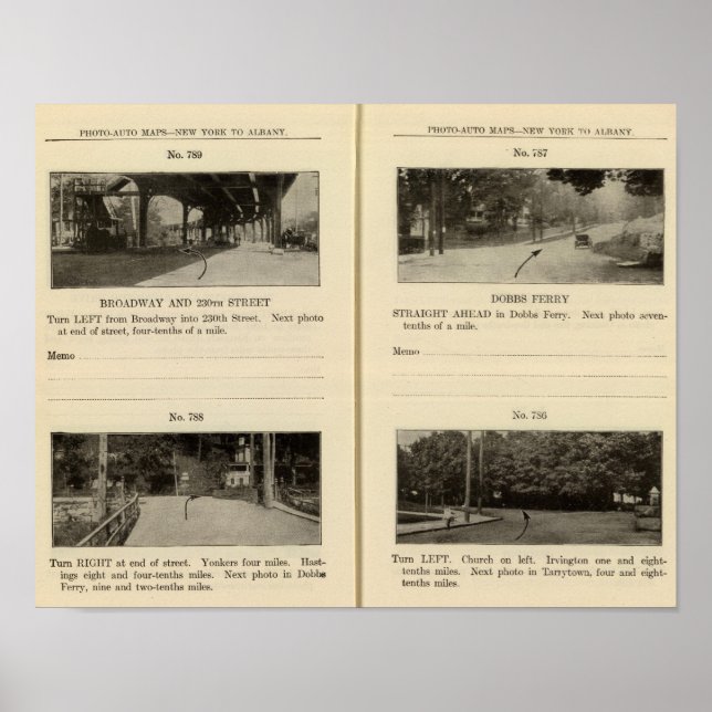 78689 Broadway & 230th St Dobbs Ferry Poster (Front)