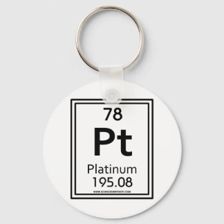 78 Platinum Key Ring