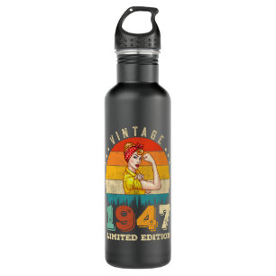 78 Year Old Bday 1947 Vintage 78th Birthday Women 710 Ml Water Bottle