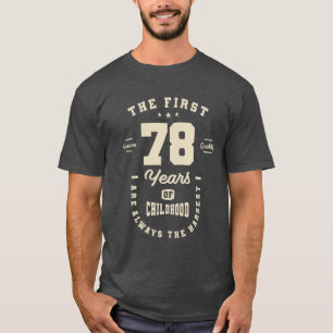 78 Years Old - Born in 1945 - 78th Birthday T-Shirt