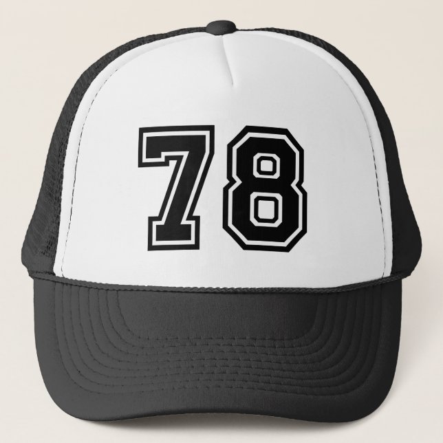 78th Birthday Party Trucker Hat (Front)